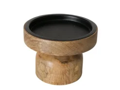 Boltze Home Kerzenleuchter Numla Ø 12 cm x 9 cm Natur* Geschenkartikel