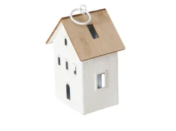 Boltze Home Laterne Solna 21 cm x 10 cm x 13 cm Weiß-Natur* Laternen