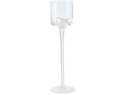 Boltze Home Windlicht Arosa Groß Ø 7,5 cm x 30 cm Transparent* Windlichter