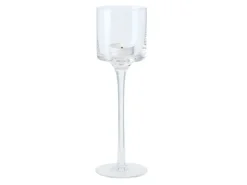 Boltze Home Windlicht Arosa Mittel Ø 7,5 cm x 25 cm Transparent* Windlichter