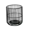 Boltze Home Windlicht Cindy Klein Ø 12 cm x 14 cm Schwarz* Windlichter