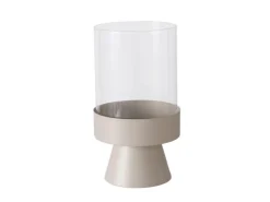 Boltze Home Windlicht Pallas Klein Ø 16 cm x 28 cm Beige* Windlichter