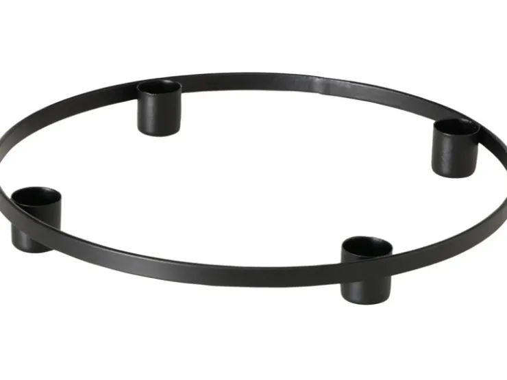 Boltze Kerzenleuchter Caro Schwarz* Kerzenhalter