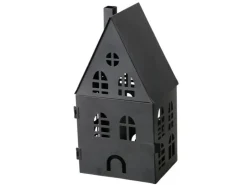 Boltze Laterne Dover Mittel 24 cm x 10 cm x 12 cm Schwarz