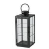Boltze Laterne Esbjerg 40 cm x 17,2 cm x 17,2 cm Schwarz* Laternen