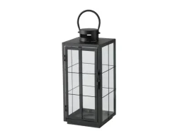 Boltze Laterne Esbjerg 40 cm x 17,2 cm x 17,2 cm Schwarz* Laternen