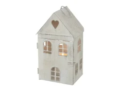 Boltze Laterne Kalana Klein 13 cm x 9 cm x 7,5 cm Weiß
