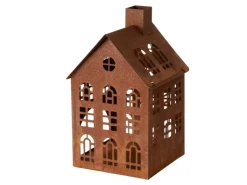 Boltze Laterne Kolding 23 cm x 14 cm x 14 cm Braun* Laternen