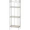 Boltze Regal Morio 120 cm x 40 cm x 25 cm Grau