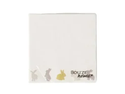 Boltze Servietten Tinka 2-fach Sortiert 3 cm x 165 cm x 165 cm Weiß-Beige* Tischtücher|Papier Servietten