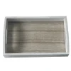 Boltze Tablett Conner Klein 5 cm x 14 cm x 23 cm Weiß* Stifte