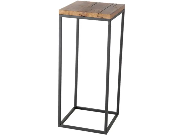 Boltze Tisch Burano Groß 30 cm x 70 cm Braun-Schwarz