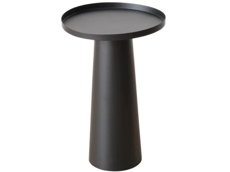 Boltze Tisch Jacky Mittel Ø 33 cm x 50 cm Schwarz