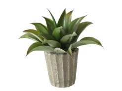Boltze Topfpflanze Aloe Vera 2-fach Sortiert 50 cm x 15 cm x 50 cm Grün* Kunstpflanzen