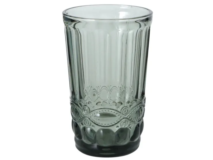 Boltze Trinkglas Aurora 2-fach Sortiert 13 cm x 8 cm x 13 cm Schwarz