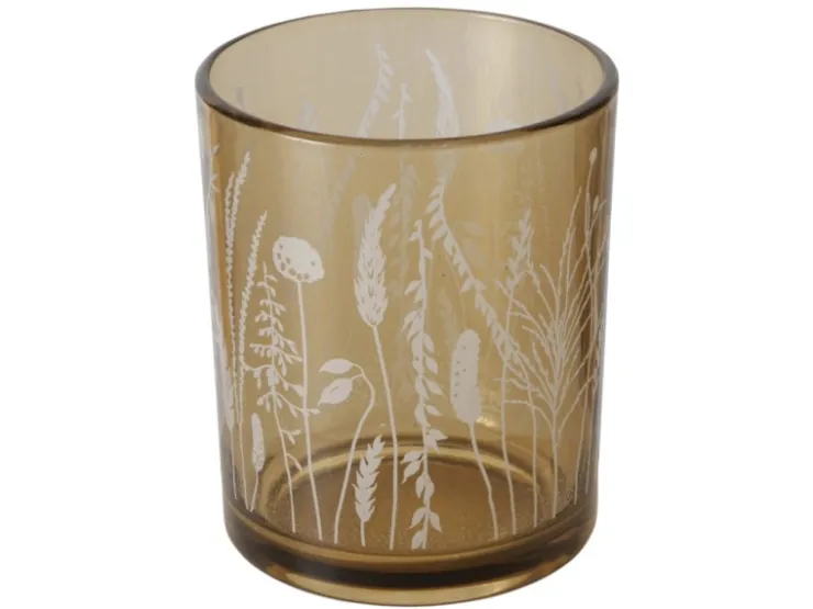 Boltze Windlicht Jelena Klein 3-fach Sortiert Ø 7 cm x 8,5 cm Mehrfarbig