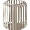 Boltze Windlicht Viki 15 cm x Ø 13 cm Beige