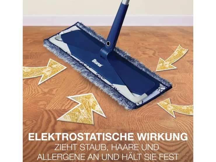 Bona Mikrofaser Staub-Pad mit elektrostatischer Anziehung* Reinigung
