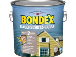 BONDEX Dauerschutz-Farbe -Platinium seidenglänzend 2,5 l
