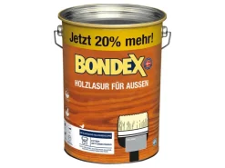 BONDEX Holzlasur für Außen seidenglänzend 4,8 l