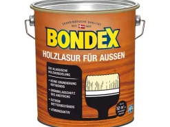 BONDEX Holzlasur für Außen seidenglänzend 4 l