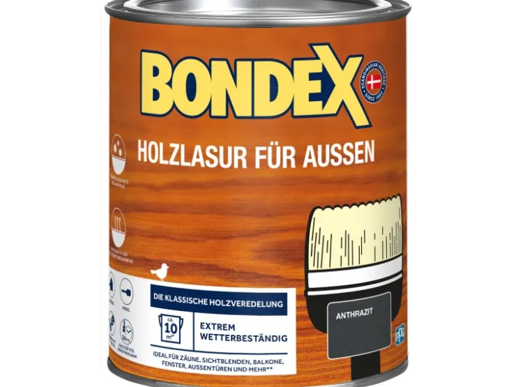 BONDEX Holzlasur für Außen 750 ml