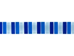 Bordüre Glasmosaik Blau-Mix 5 cm x 30,6 cm* Mosaik|Bordüren