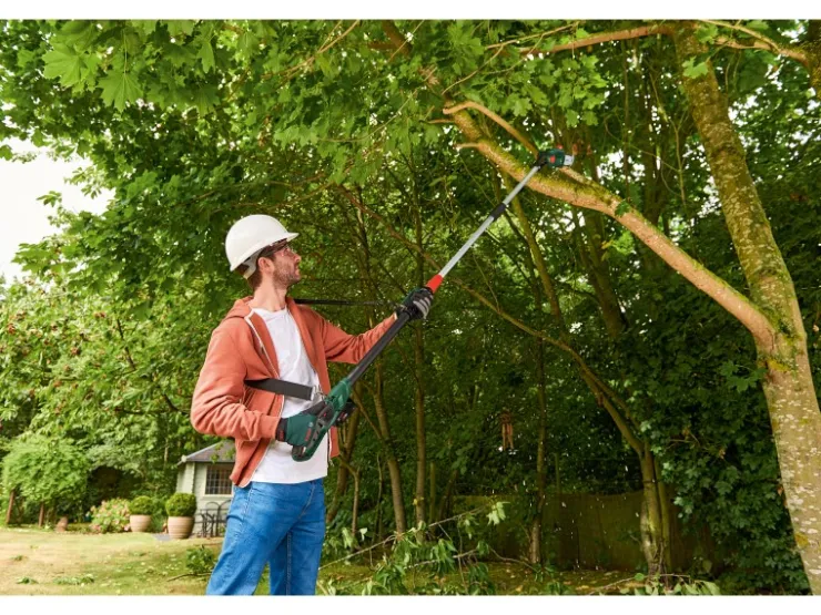 Bosch Akku Teleskop-Kettensäge UniversalChainPole 18 inkl. Akku* Leitern