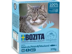 Bozita Katzen-Nassfutter Häppchen in Gelee Makrele 370 g* Katzenbedarf
