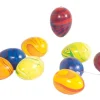 Brauns-Heitmann Behang Eier Marmoriert ca. 6 cm Mehrfarbig 9 Stück* Ostern