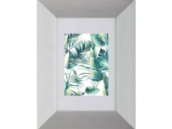 Breiter Aluminiumrahmen 10 cm x 15 cm Silber