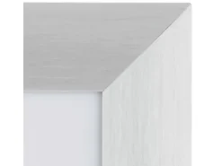 Breiter Aluminiumrahmen 10 cm x 15 cm Silber