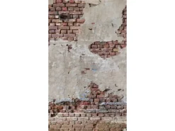 Bricoflor Backstein Tapete Alte Mauer Braun Grau Für Küche Und Wohnzimmer Vlies Steintapete In 3D Optik Fototapete Mit Mauer Motiv* Fototapeten