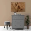 Bricoflor Baumstamm Bild Mit 3D Effekt Leinwandbild Mit Baum Motiv In 120 X 80 Cm Deko Wandbild Braun Ideal Für Wohnzimmer* Wanddekoration