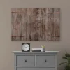 Bricoflor Deko Bild Mit Scheune Beiges Wandbild Mit Holz Motiv Im Landhausstil Leinwandbild Rustikal In 120 X 80 Cm Für Küche