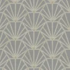 Bricoflor 20er Jahre Tapete in Grau und Gold Art Deco Tapete für Wohnzimmer und Schlafzimmer Elegante Vliestapete mit Geometrischem Muster
