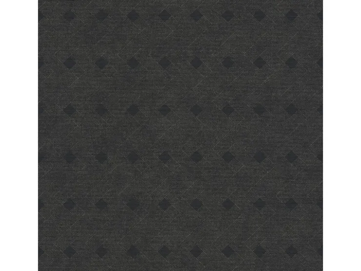 Bricoflor Ethno Tapete in Schwarz Vlies Mustertapete mit Vinyl Ideal für Wohn und Schlafzimmer Schwarze Vliestapete mit Afrikanische Muster Design