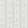 Bricoflor Landhaus Tapete mit Blumen Ideal für Küche und Flur Romantische Vliestapete mit Rosen in Grau Blau im Shabby Chic
