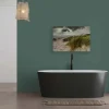 Bricoflor Leinwandbild Dünenlandschaft In 120 X 80 Cm Deko Wandbild Strand Meer Für Wohnzimmer Und Büro Ostsee Bild Maritim* Wanddekoration