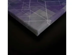 Bricoflor Leinwandbild Grün Blau Pixel Bild Geometrisch Mit Farbverlauf Modern Schlafzimmer Und Teenager Wandbild 120 X 80 Cm* Wanddekoration