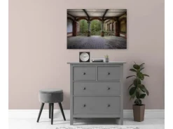 Bricoflor Lost Places Bilder Auf Leinwand Villa Bild Historisch Für Wohnzimmer Und Schlafzimmer Vintage Wandbild In 120 X 80 Cm* Ostern|Wanddekoration