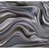 Bricoflor Metallic Tapete in 3D Optik Silber Fototapete Ausgefallen Ideal für Schlafzimmer und Küche Vlies Bildtapete Modern im Grafik Stil