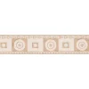 Bricoflor Naturstein Tapeten Bordüre für Küche und Badezimmer Mediterrane Tapetenbordüre aus Vlies und Vinyl Beige Tapetenborte in Mosaik Optik