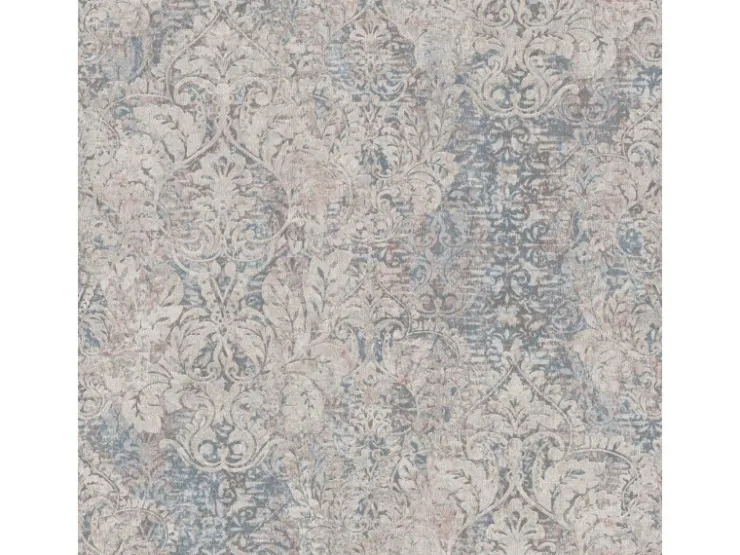 Bricoflor Ornament Tapete Nostalgisch Vintage Vliestapete im Shabby Chic für Esszimmer und Wohnzimmer Romantische Vlies Mustertapete in Beige Grau* Tapetenmuster