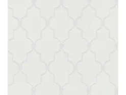 Bricoflor Ornament Tapete Orientalisch Weiße Vliestapete zum überstreichen Vlies Strukturtapete für Schlafzimmer und Badezimmer* Dekorative Tapeten
