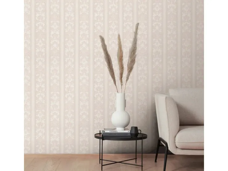 Bricoflor Papiertapete Beige Muster