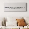 Bricoflor Schaf Bild In Winterlandschaft Tierfotografie Bild Auf Leinwand Ideal Für Schlafzimmer Weißes Wandbild Mit Tier Motiv Im Winter Stil* Wanddekoration