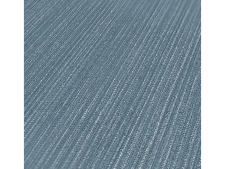 Bricoflor Schlichte Tapete Taubenblau Silber Moderne Vliestapete mit Linien Ideal für Wohnzimmer und Schlafzimmer* Dekorative Tapeten