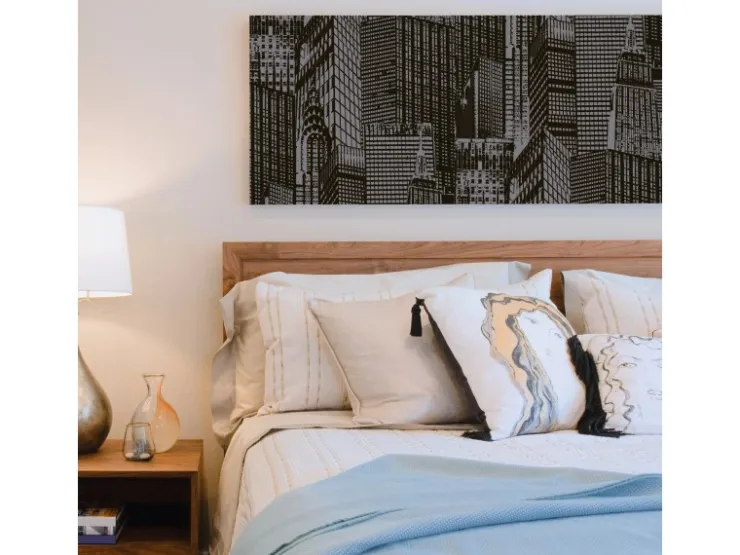 Bricoflor Schwarze Tapete Selbstklebend Modernes Tapeten Panel Ideal für Schlafzimmer und Küche Wolkenkratzer Vliestapete mit Vinyl* Tapetenmuster