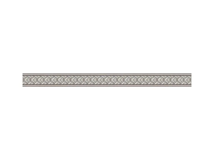 Bricoflor Silber Glitzer Tapeten Bordüre Selbstklebende Tapetenbordüre Ideal für Badezimmer und Küche Ornament Tapetenborte aus Vlies und Vinyl* Bordüren